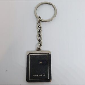 Nine West Silver Colored Keychain